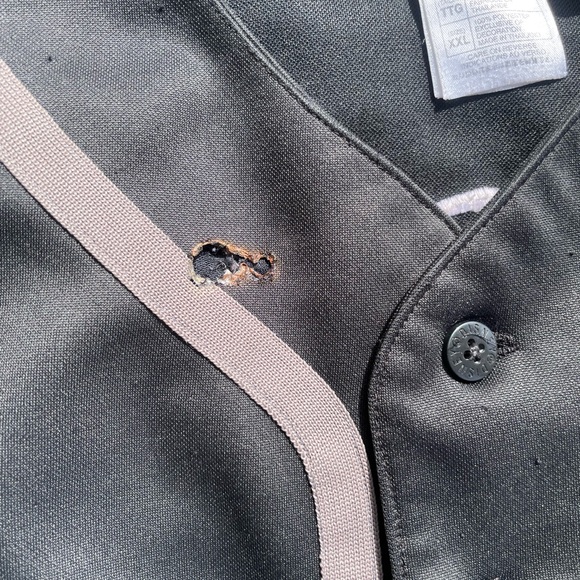 Disney Parks Nightmare on Elm Street Baseball Jersey Jack Skellington XXL - Picture 3 of 9